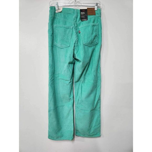Levi’s Ribcage Straight Ankle Corduroy Pants Women’s Size 27. B20 - Picture 7 of 9